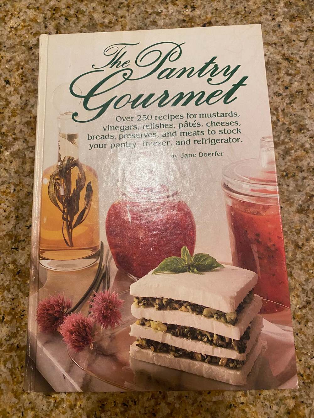 Vintage The Pantry Gourmet hardback book 1984